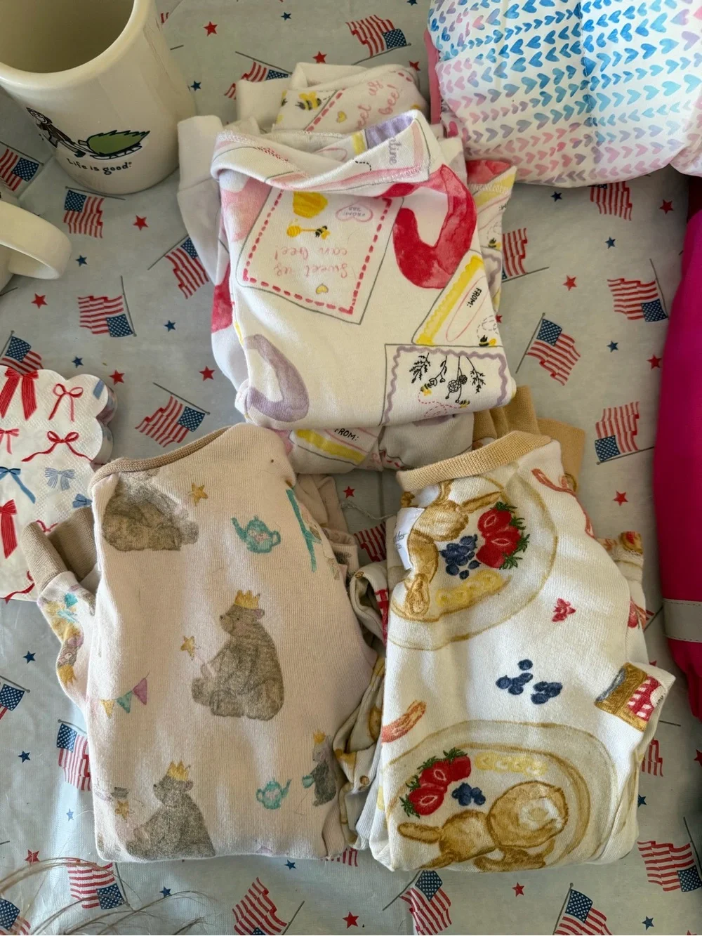 5T Burt’s bees long sleeve pj bundle
